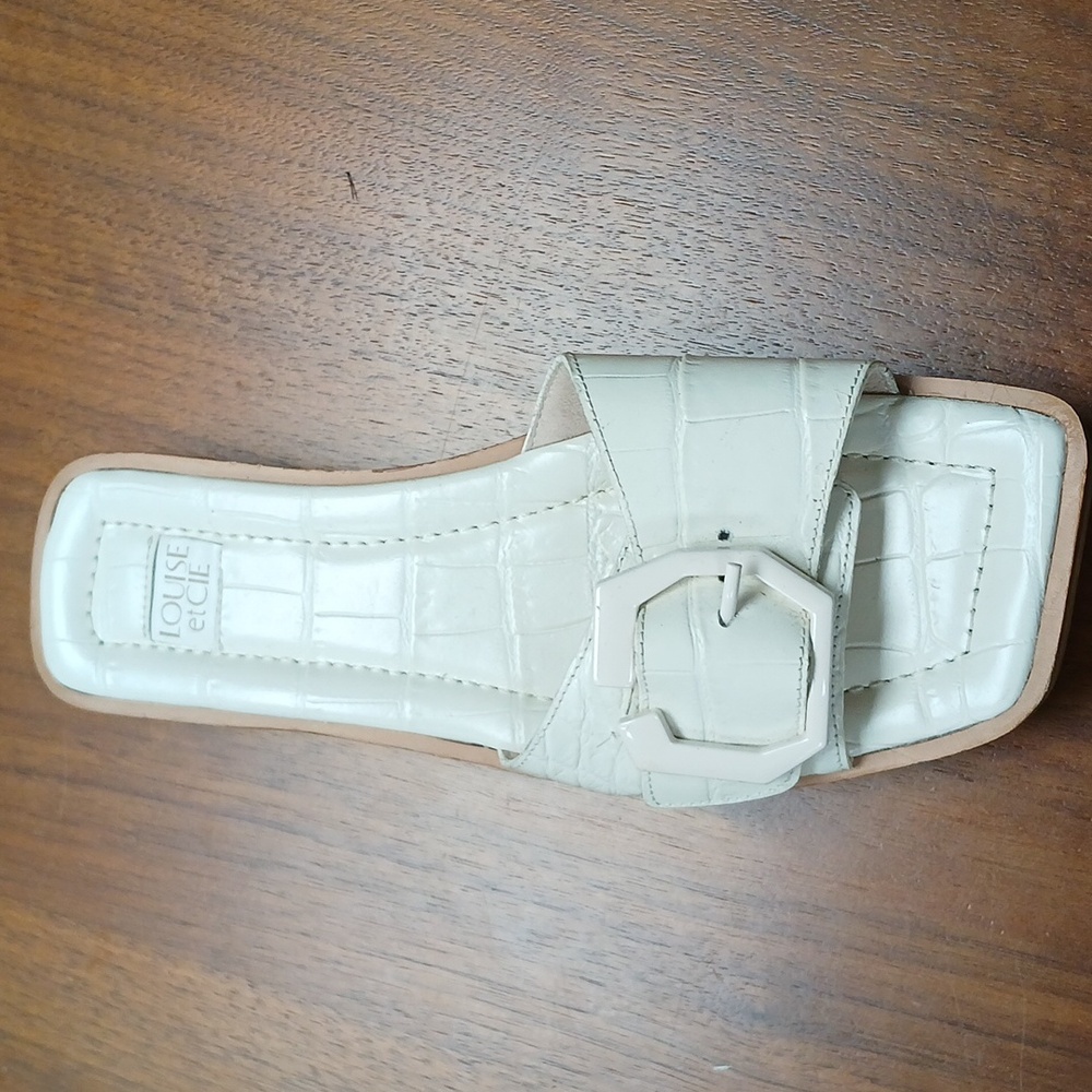 White slippers